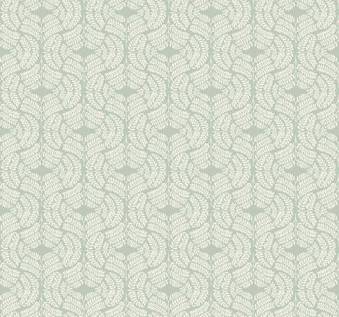 TL1943 Green Fern Tile Wallpaper