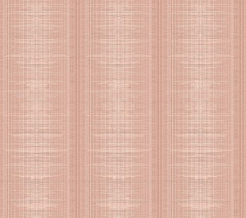 TL1957 Coral Silk Weave Stripe Wallpaper