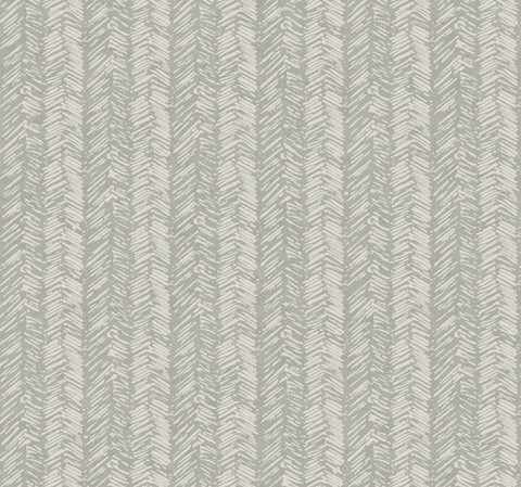 TL1975 Gray Fractured Herrigbone Wallpaper