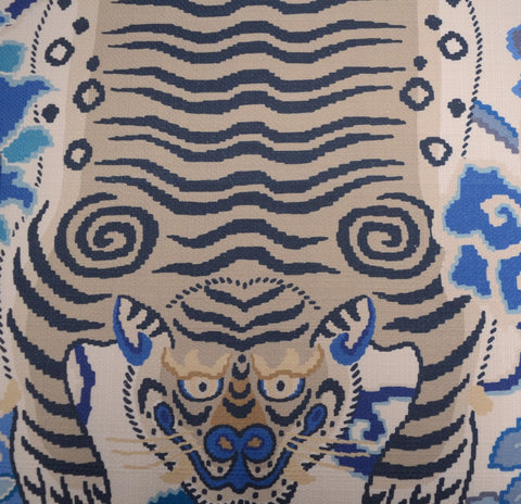 Tiger Eye Blue Moon P Kaufmann Fabric