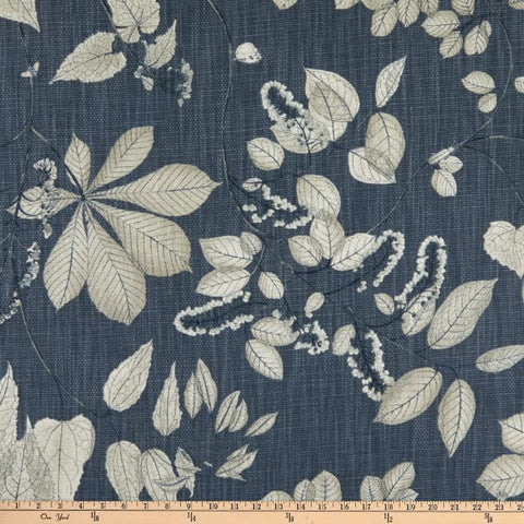 Arboretum Slate P Kaufmann Fabric