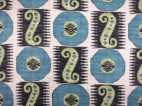 Souk Treasure Indian Blue Pkaufmann Fabric