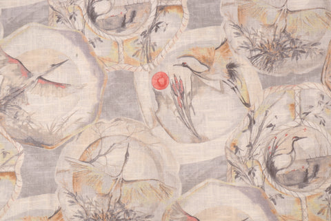 Mushu Natural Hamilton Fabric