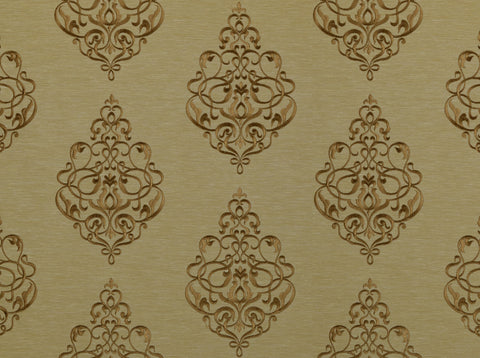 Buckingham Vintage Gold Covington Fabric