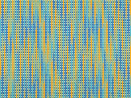 Reggae Stripe Capri Blue Covington Fabric