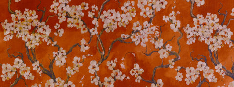 Sakura 318 Persimmon Covington Fabric