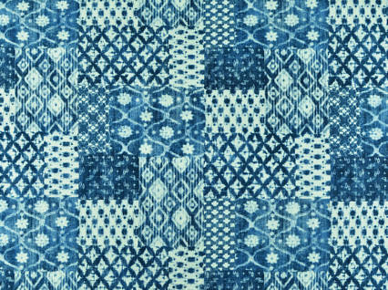 Shibori 593 Indigo Covington Fabric