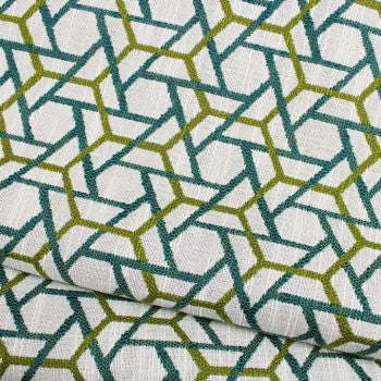 Polygon Rainforest Culp Fabric