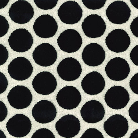 Buttons Black Regal Fabric