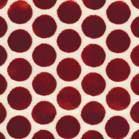Buttons Red Regal Fabric