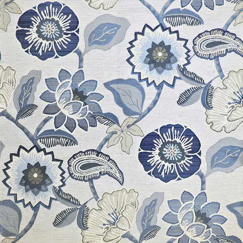 Mazie Indigo Regal Fabric