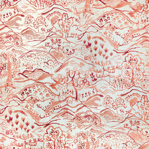 Nami Coral Regal Fabric