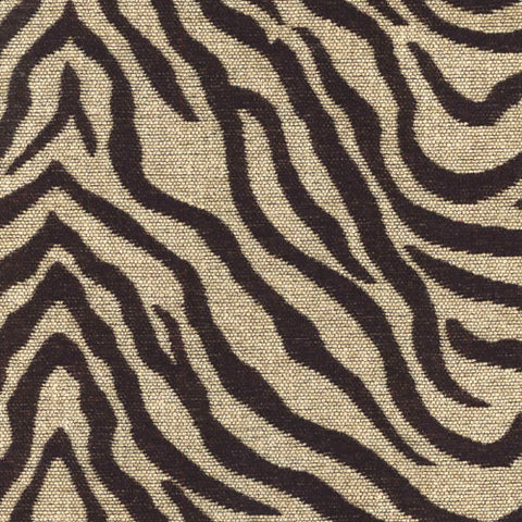 Tiger Black Regal Fabric
