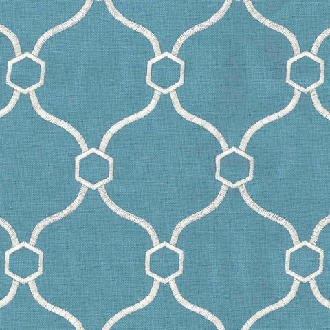 Vera Turquoise Regal Fabric