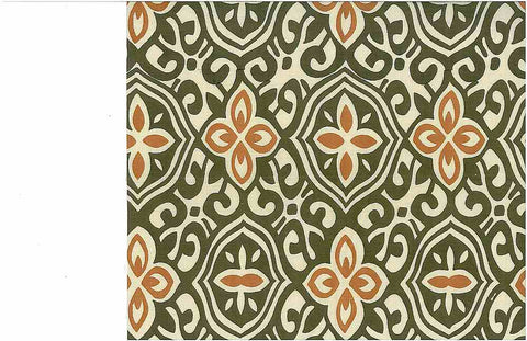 Alhambra Handprint Mocha Laura Kiran Fabric