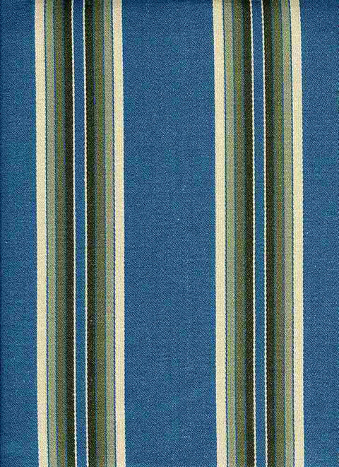 Bastille Stripe Sky Laura Kiran Fabric