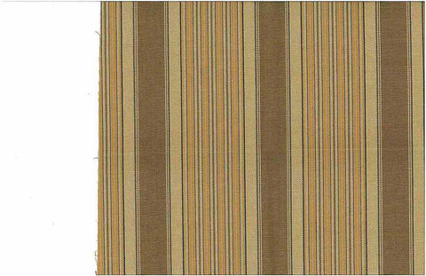 Bronte Stripe Tan Laura Kiran Fabric