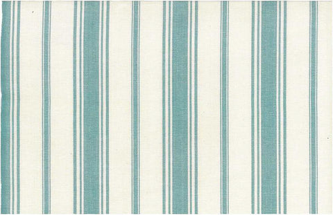 Coastal Stripe Light Blue Laura Kiran Fabric