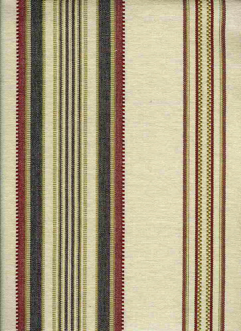 Casablanca Stripe Natural Laura Kiran Fabric