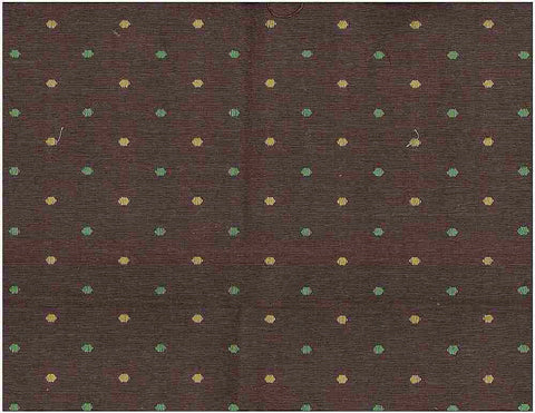 Double Dots Chocolate Laura Kiran Fabric