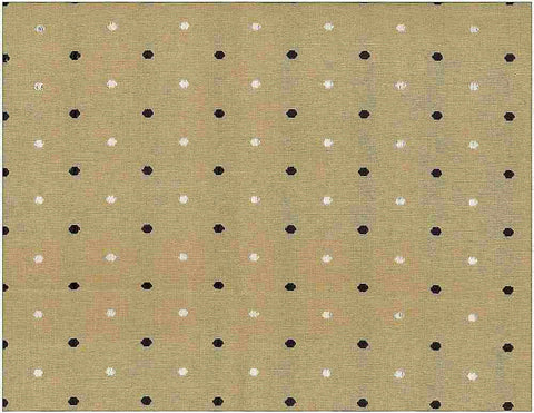 Double Dots Oatmeal Laura Kiran Fabric