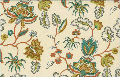 Java Handprint Jewel Laura Kiran Fabric