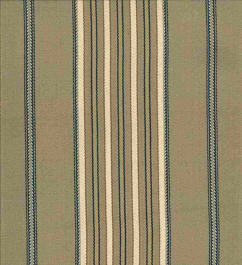 Normandy Stripe Putty Laura Kiran Fabric