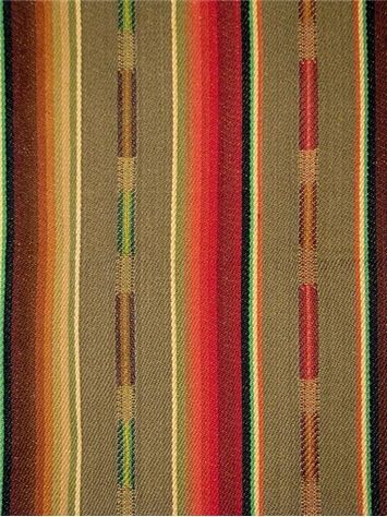Sundance Stripe Saddle Multi Laura Kiran Fabric