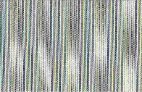 Textured Stripe Blue Green Laura Kiran Fabric