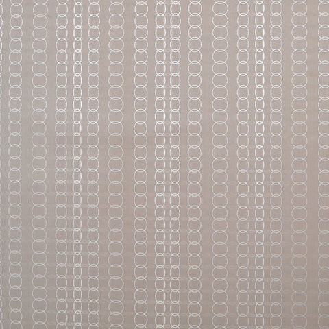 Y6220805 Oval Mesh Silver Wallpaper
