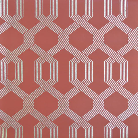 Viva Lounge Red Wallpaper