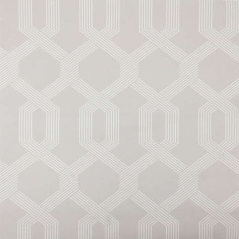 Viva Lounge Light Grey White Wallpaper