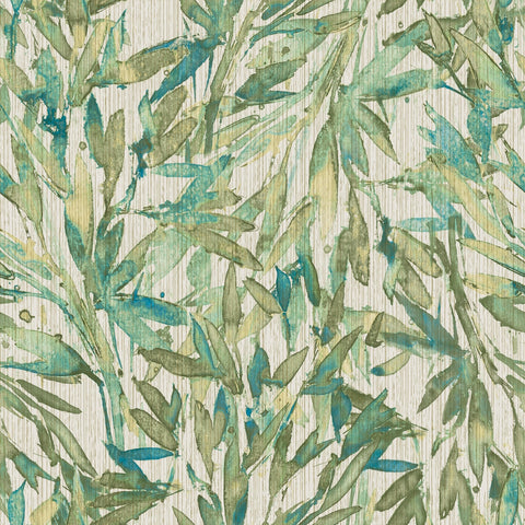 Y6230705 Rainforest Leaves Wallpaper